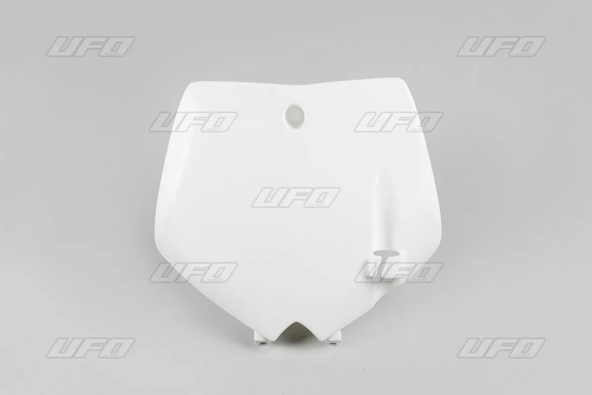 UFO Front Number Plate KTM SX65 White