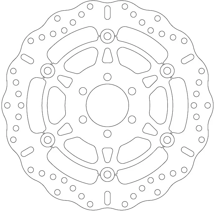 EBC Contoured XC Brake Disc MD864XC