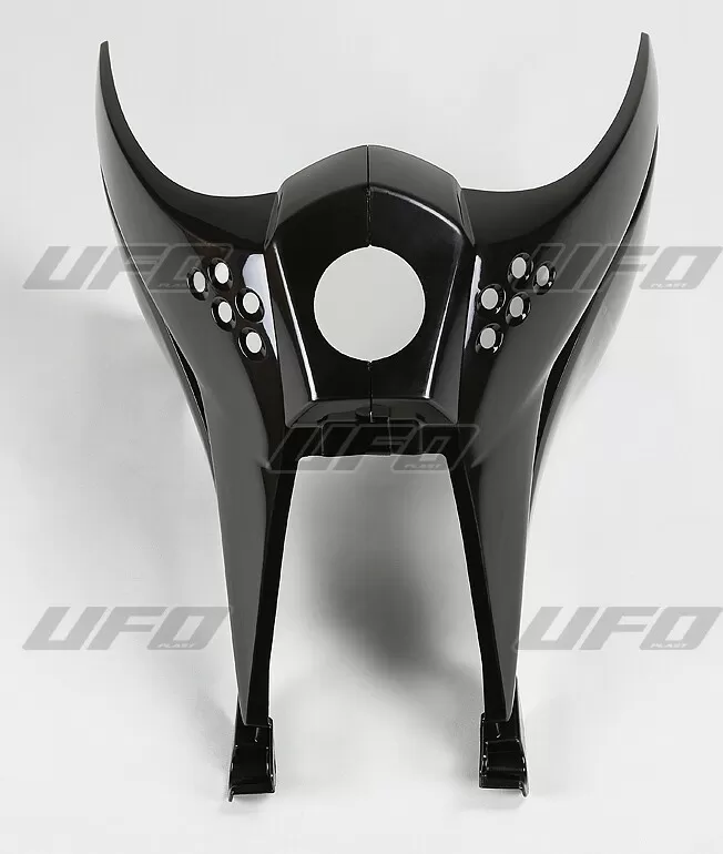 UFO Radiator Covers Kawasaki KLX110 Black