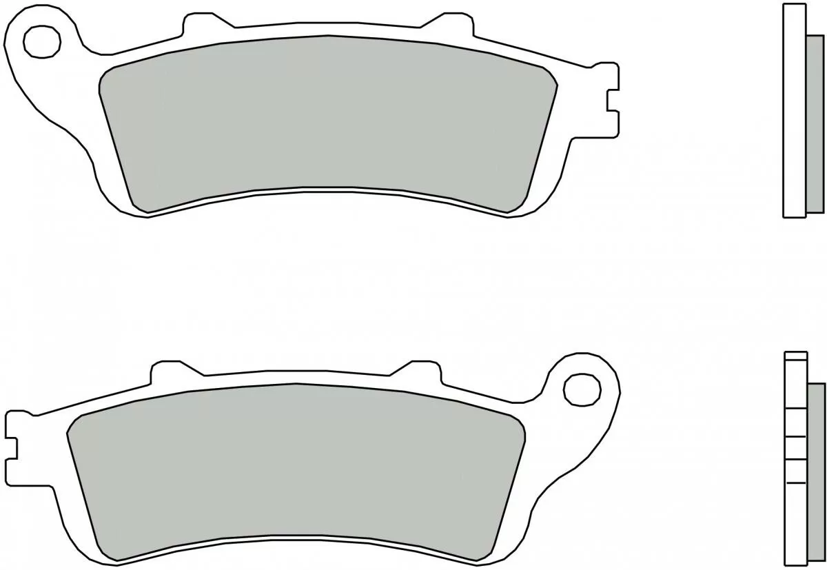 Brembo 07HO44CC Brake Pads Organic Street 