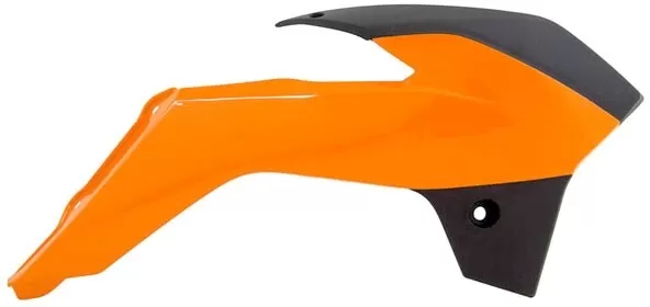 Rtech Radiator Scoops KTM SX 85 13-15 Orange-Black