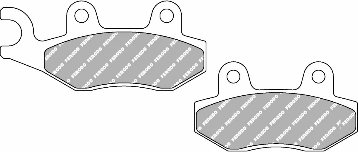 Ferodo FDB2305EF Brake Pads Eco-Friction EF