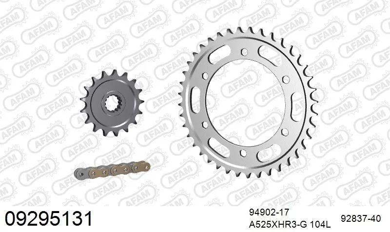 AFAM Chainset - Steel