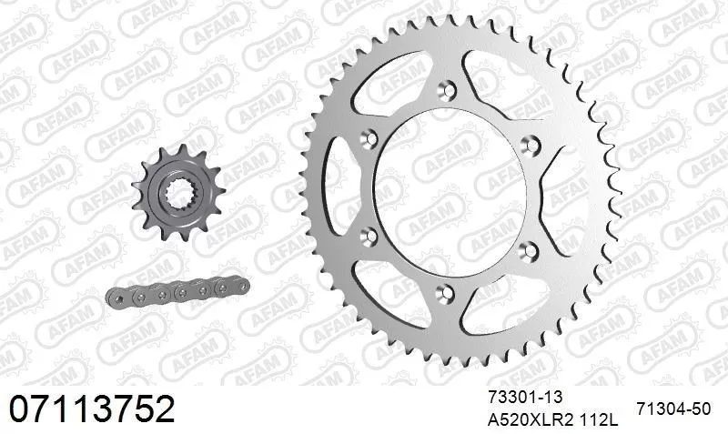 AFAM Chainset - Steel