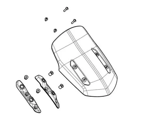 Triumph Windscreen Sport