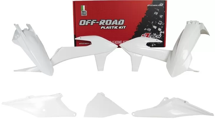 Rtech Plastics Kit 5-Piece with Airbox for KTM EXC/EXC-F White