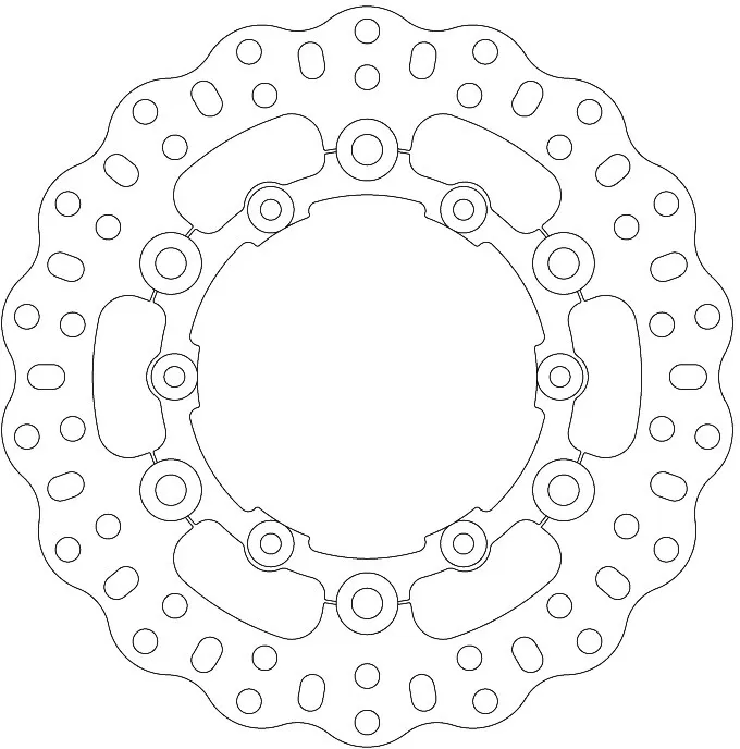 EBC Offroad Wave Brake Disc MD6415C