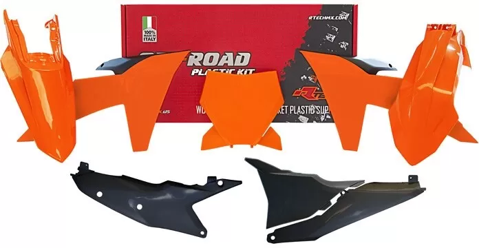 Rtech Plastic Kit 6-piece KTM SX 125/250/300 2023