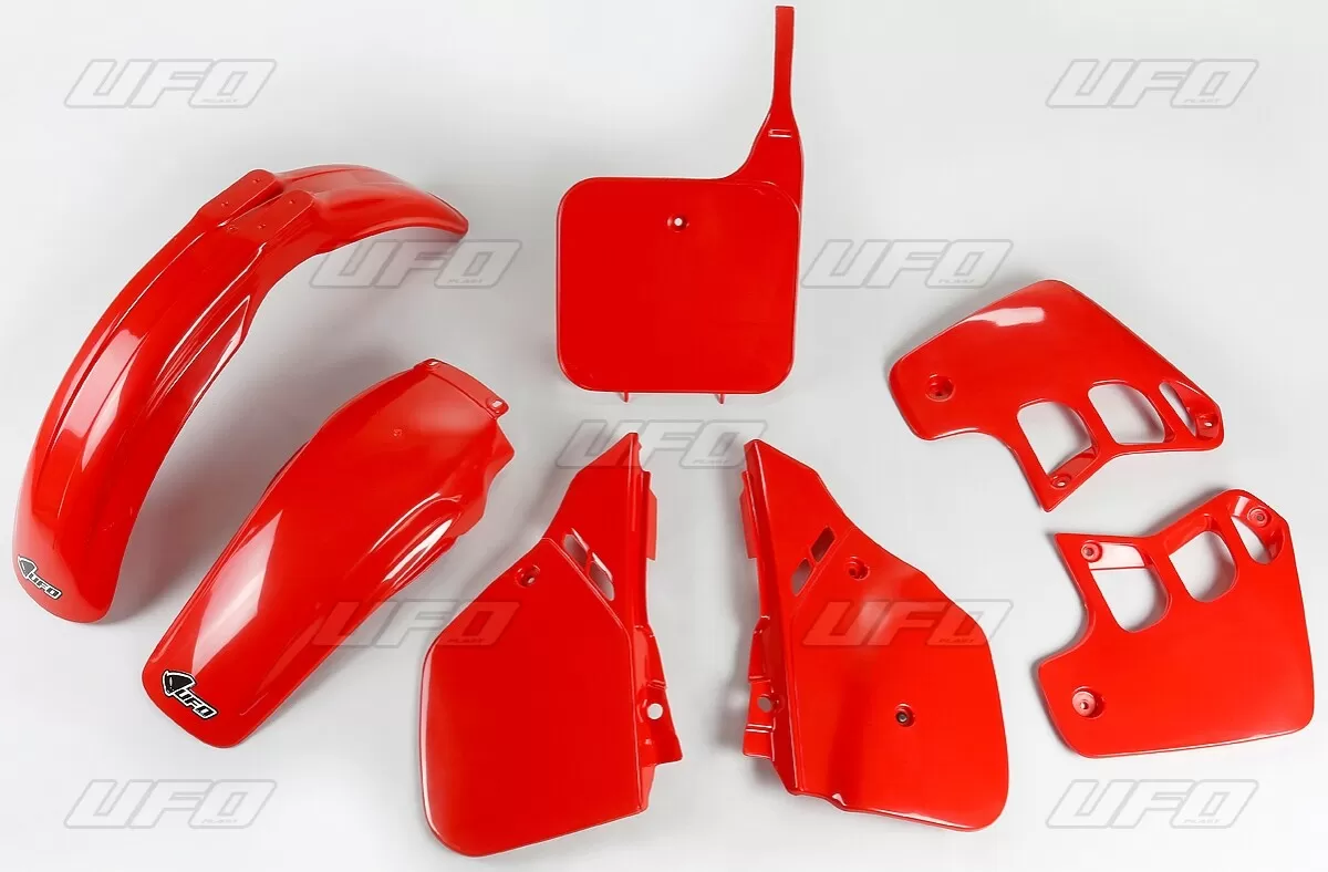 UFO Plastic Kit Honda CR250 88-89 Red