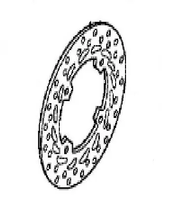 Honda DISK, FR. BRAKE 45351K28A61