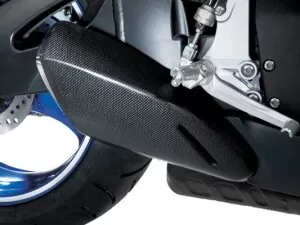 Suzuki Exhaust trim Carbon GSX-R 600/750 (06-07)