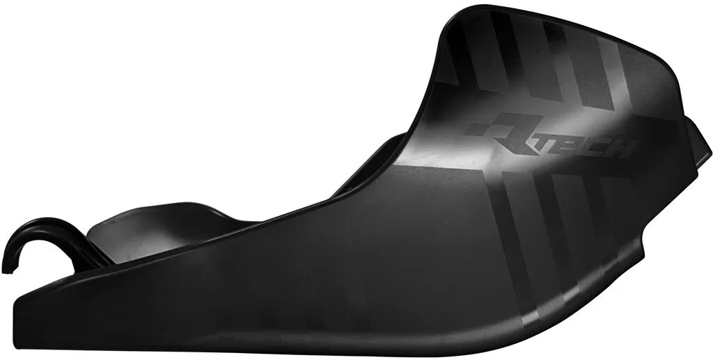 Rtech Plastic Engine Guards Black for KTM EXC / TE 250-300 17-21