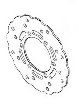 Kawasaki DISC RR KLX125CAF