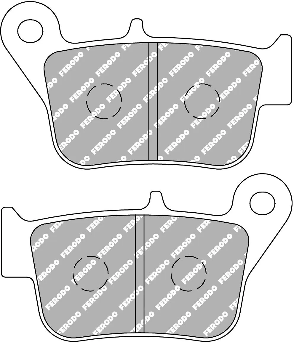 Ferodo FDB2312EF Brake Pads Eco-Friction EF