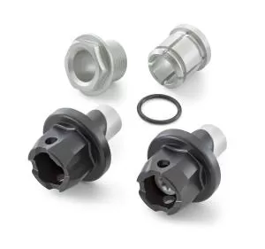 KTM Crash Caps Front Fork Black