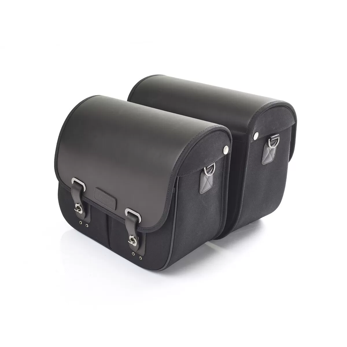 Triumph Waxed Cotton Side Case Kit Black Truxton 1200 (R) (16-)