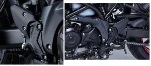 Suzuki Heel Plate Protective Sheet (5 Stickers) SV 650