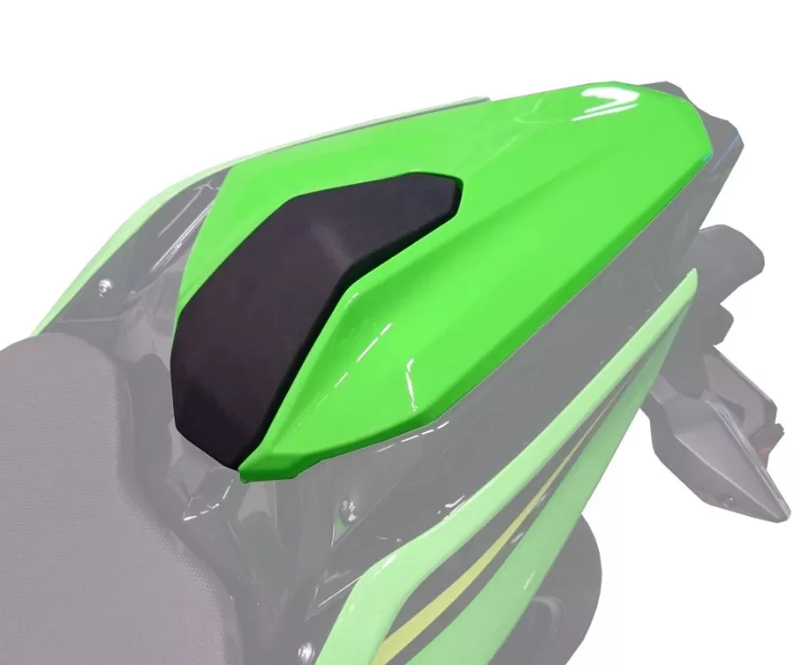 Kawasaki Buddyseat Cover Metallic Carbon Gray (51A)