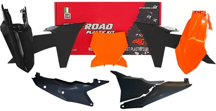 Rtech Plastic Kit Black SX 125/250/300 2023-2024