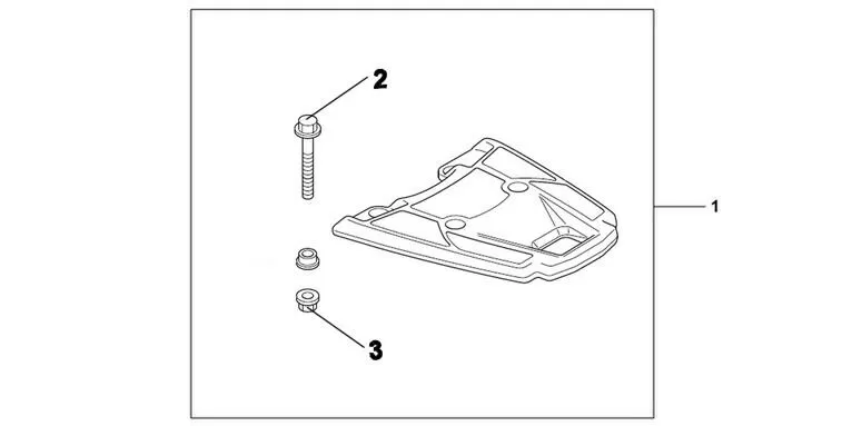 Honda Top Box Carrier