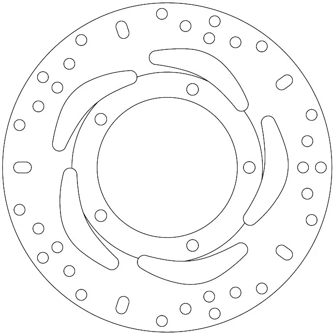 EBC Scooter Brake Disc MD9164D