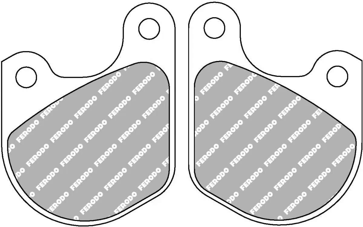 Ferodo FDB333P Brake Pads Platinum P