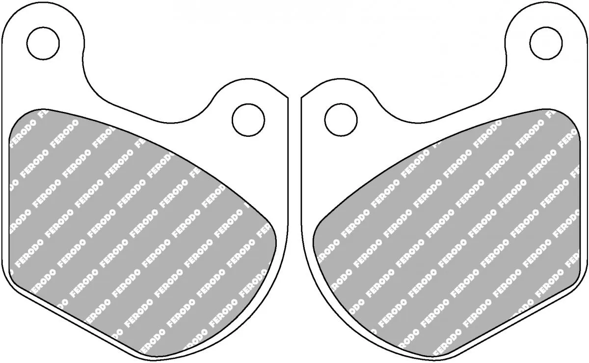 Ferodo FDB334P Brake Pads Platinum P