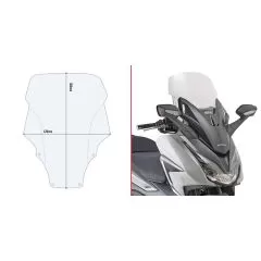 GIVI Smoke Spoiler Honda Forza 350