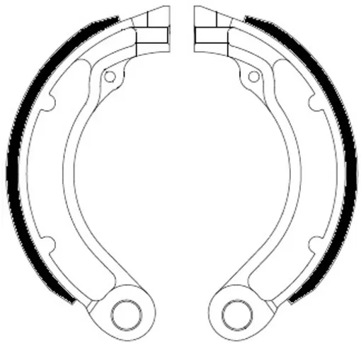 Ferodo FSB873A Brake Shoes