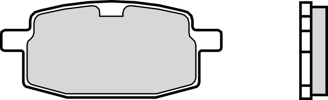 Brembo 07041CC Brake Pads Organic Scooter 