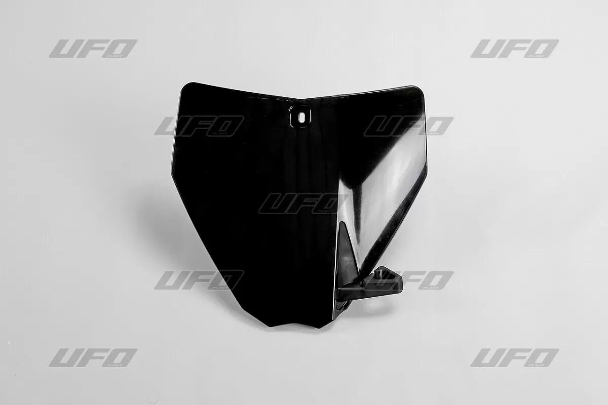 UFO Front Number Plate Husqvarna FC450 14-15 Black