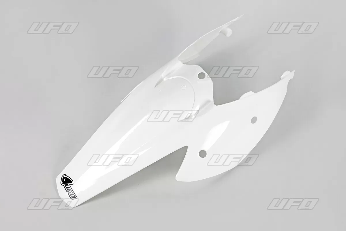 UFO Rear Fender with Side Panels White for KTM SX/EXC
