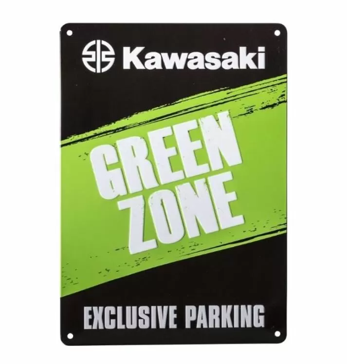 Kawasaki Green Zone Parking Sign