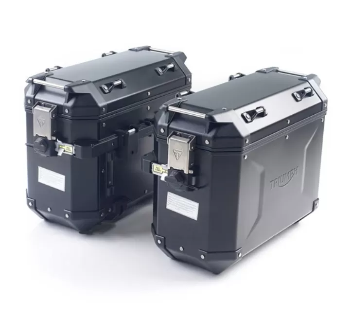 Triumph Side Case Kit Expedition Black Tiger