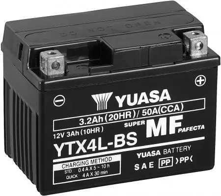 Yuasa Battery YTX4L-BS