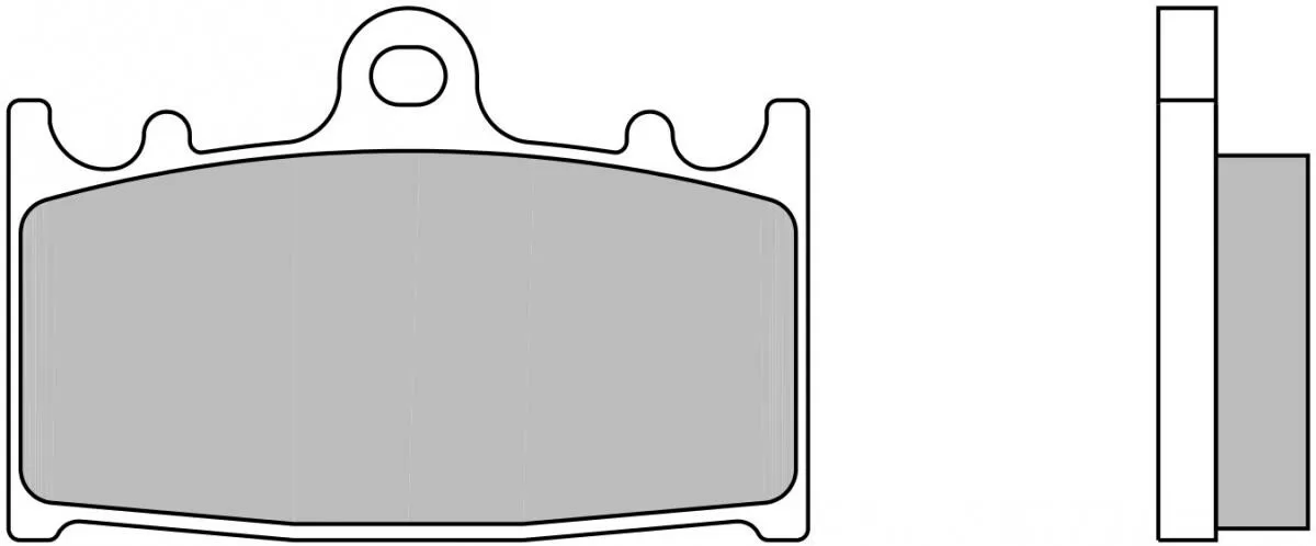 Brembo 07SU3002 Brake Pads Organic Genuine Street 