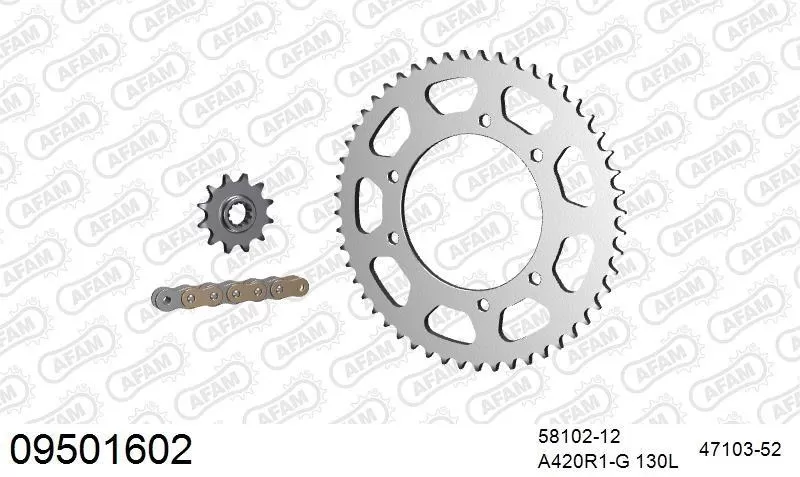 AFAM Chainset - Steel