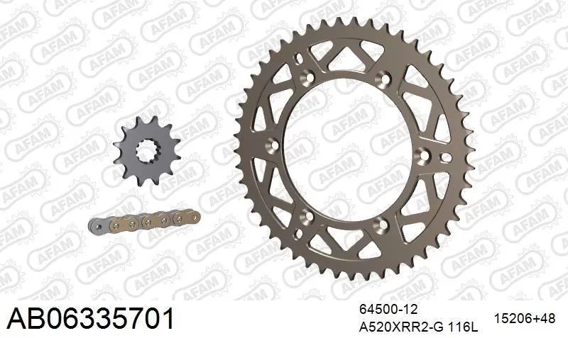 AFAM Chainset - Aluminium AB