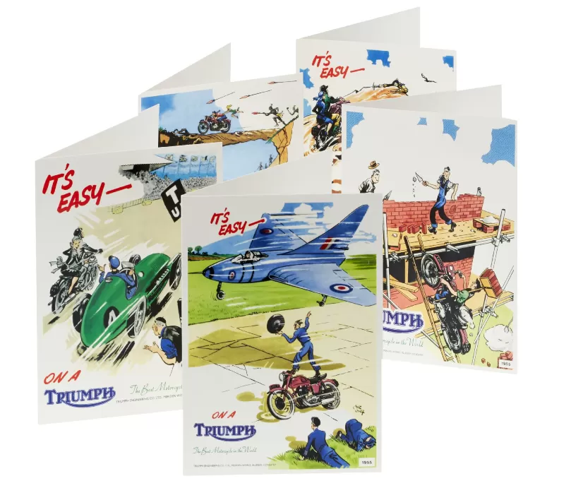 Triumph Vintage Cards
