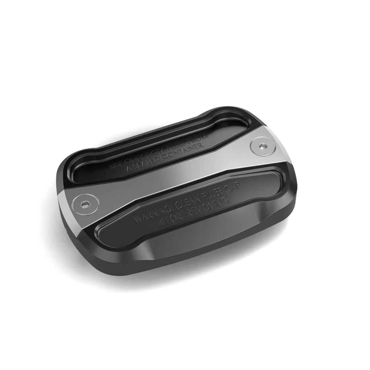 Yamaha Billet Brake Fluid Reservoir Cover Silver TMAX (Tech MAX)