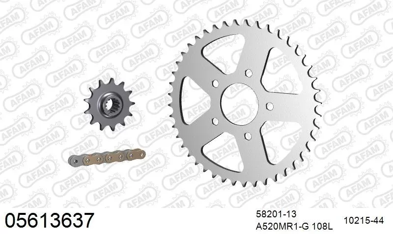 AFAM Chainset - Steel