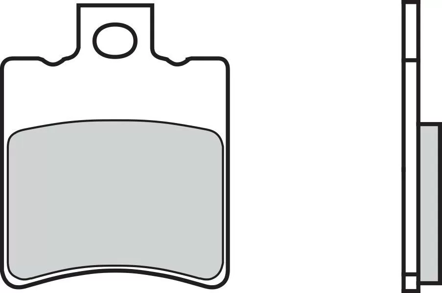 Brembo 07002CC Brake Pads Organic Scooter 