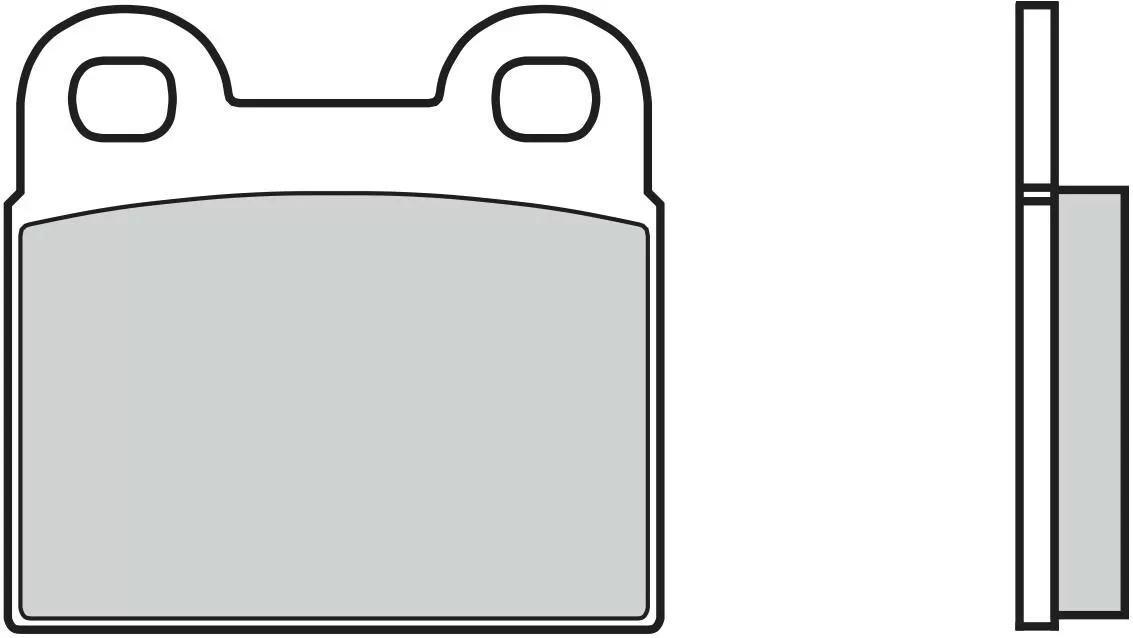 Brembo 07GR6007 Brake Pads Organic Genuine Street 