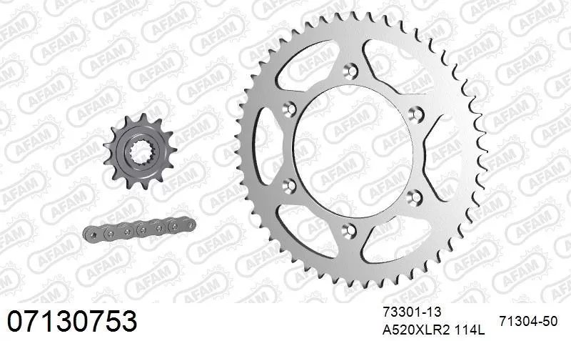 AFAM Chainset - Steel