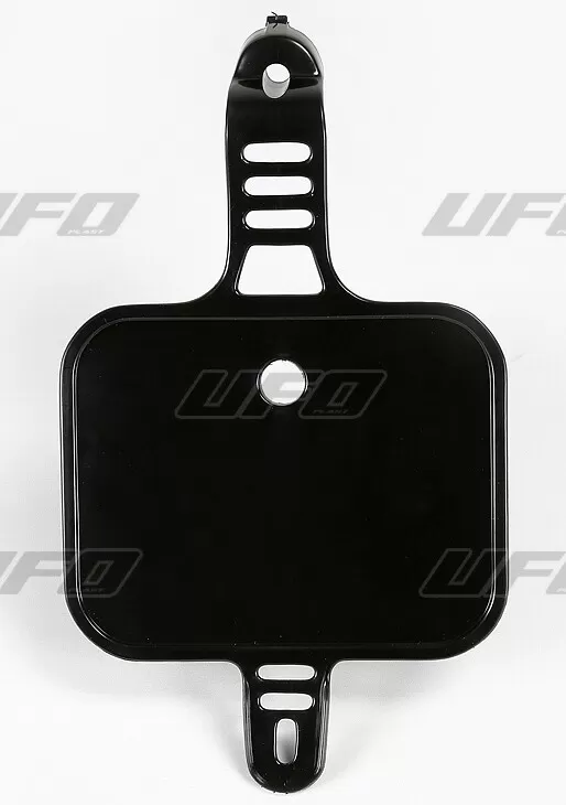 UFO Front Number Plate CRF50 Black