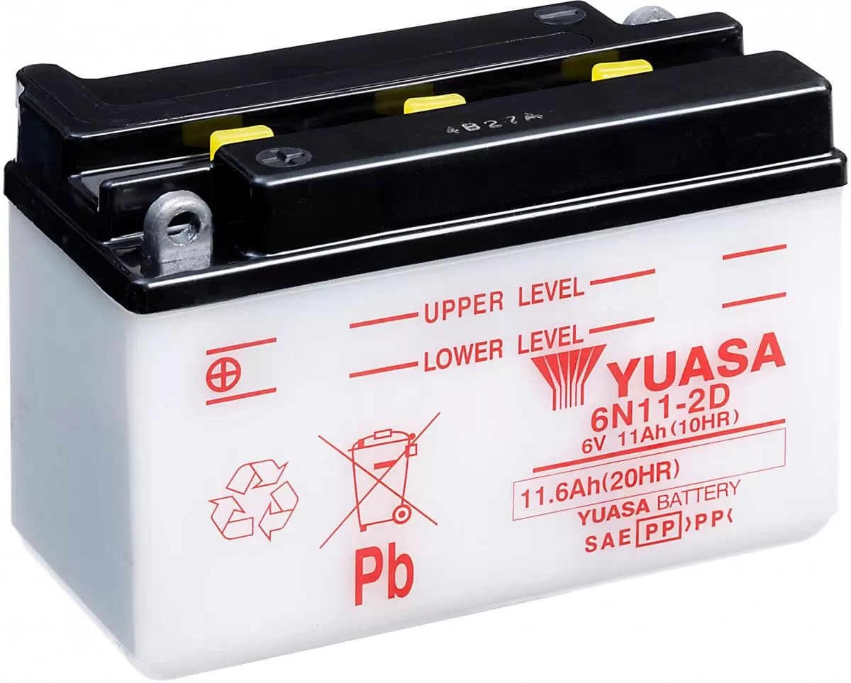 Yuasa Battery 6N11-2D