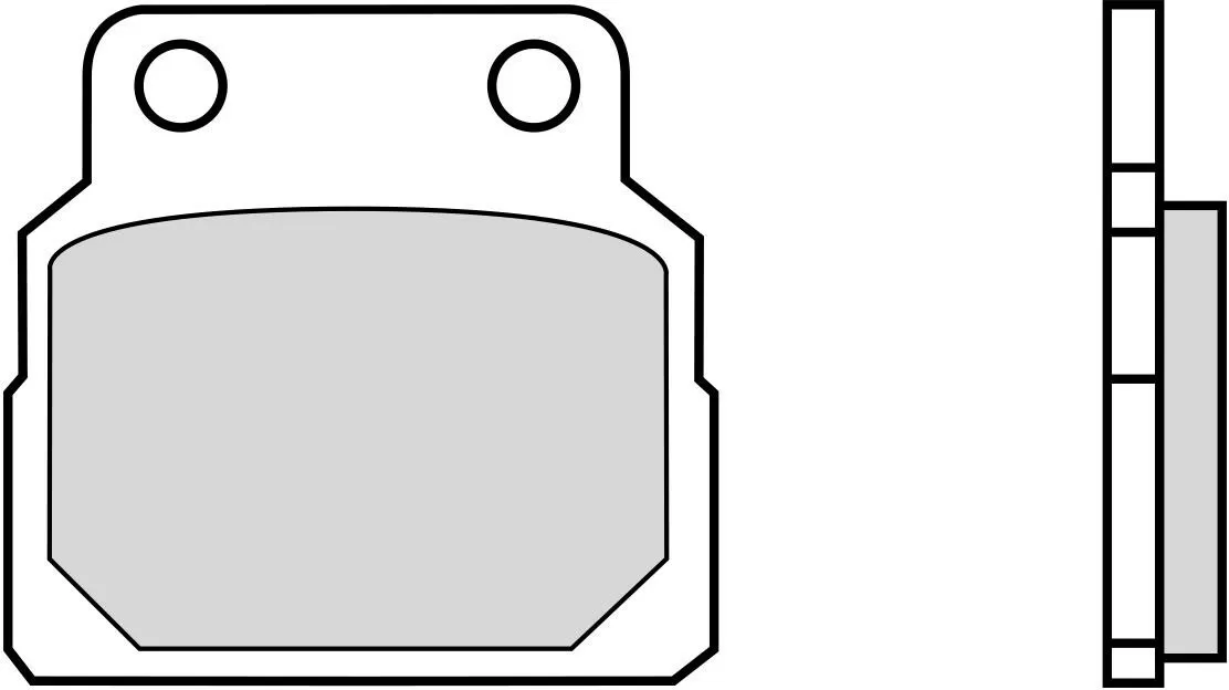 Brembo 07HO2408 Brake Pads Organic Genuine Street 
