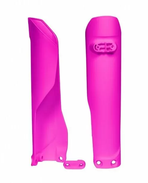 Rtech Front Fork Protection Set Neon Pink