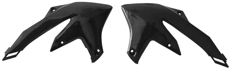 Rtech Radiator Scoops Black Monster Energy YZF 450 2023