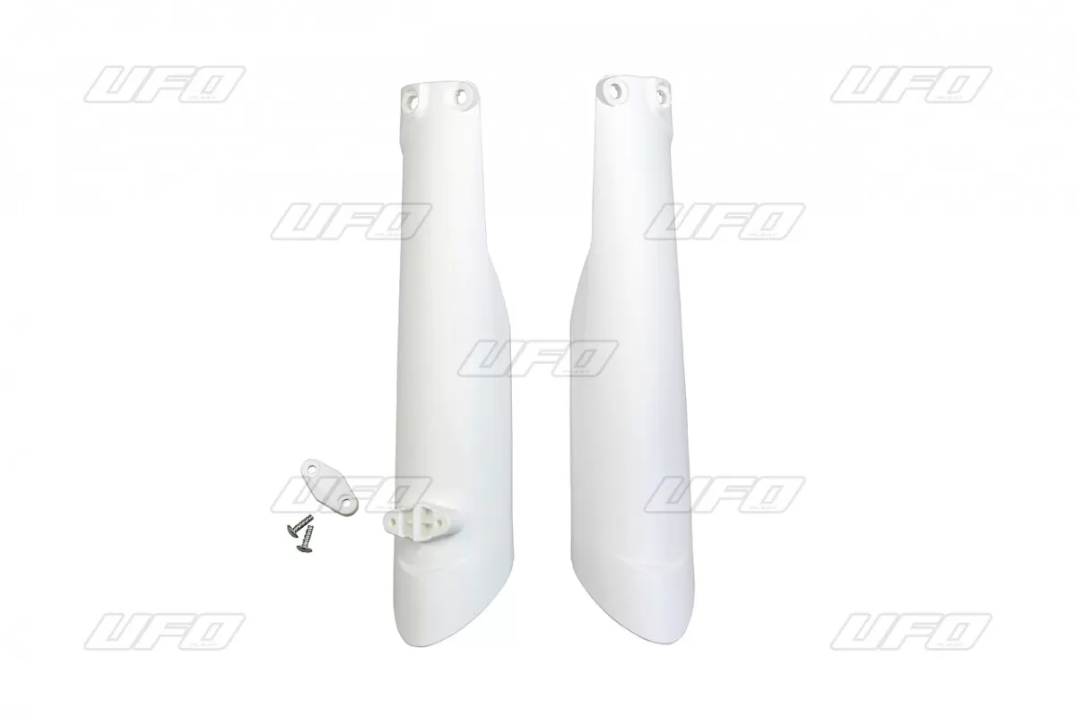 UFO Fork Slider Protectors Husqvarna White 2020